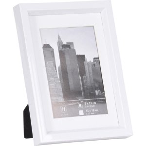 Cornice in plastica METALLICA 13x18 cm - bianco