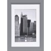 Cornice in plastica Henzo METALLICA argento 13x18 cm con passepartout 9x13 cm