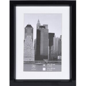 Cornice in plastica 15x20 cm METALLICA - nero