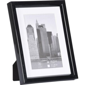 Cornice in plastica 15x20 cm METALLICA - nero