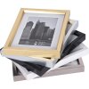 Cornice in plastica Henzo Metallica grigio scuro 15x20 cm con passe-partout 10x15 cm