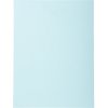 Confezione da 100 cartelline in cartone riciclato 250g Foldyne Forever, per formato A4 Azzurro