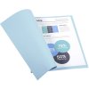 Confezione da 100 cartelline in cartone riciclato 250g Foldyne Forever, per formato A4 Azzurro
