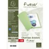 Confezione da 100 cartelline in cartone riciclato 250g Foldyne Forever, per formato A4 Azzurro