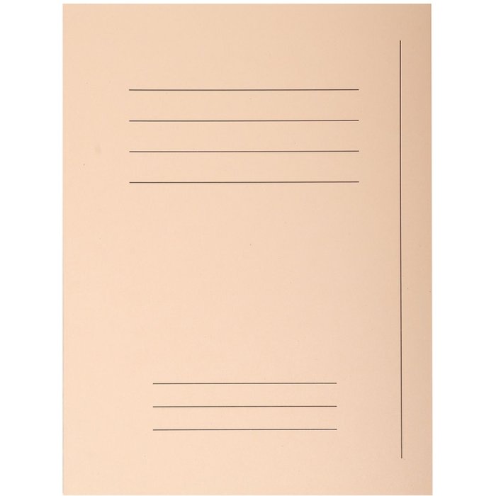 Confezione da 50 copertine per fascicoli formato DIN A4 sabbia