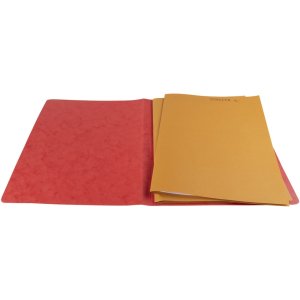 Capacità della copertina fino a 350 fogli Cartone Manila A4 rosso