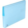 Confezione da 10 cartelline A4 con cappuccio blu
