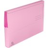 Confezione da 10 cartelline con tappo di chiusura A4 Rosa