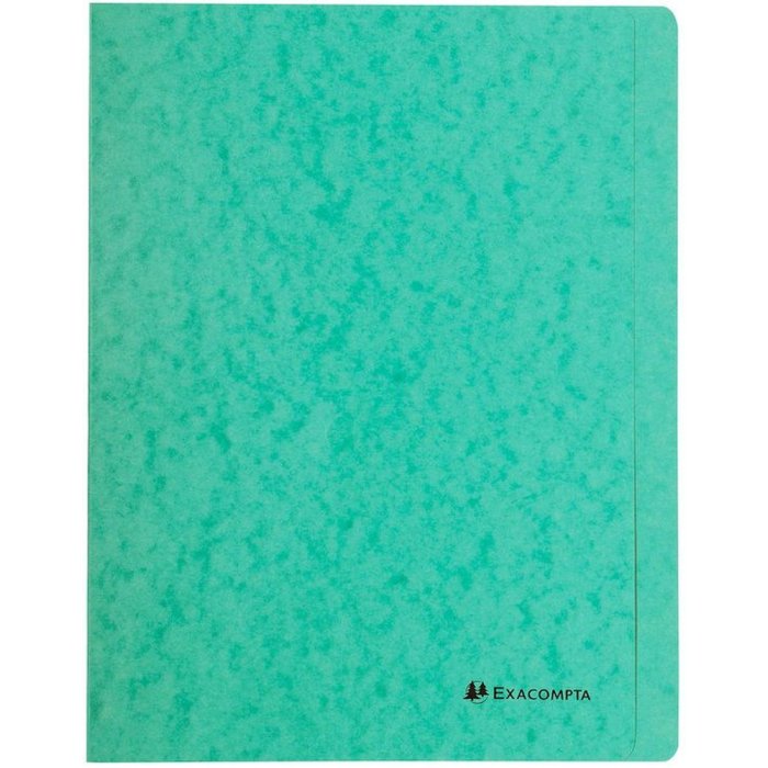 Raccoglitore rapido in cartone Manila 265g, per formato DIN A4 Verde