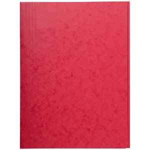 Cartella a 3 lembi A4 rosso