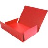 Cartella a 3 lembi A4 rosso
