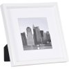 Cornice di plastica 20x20 cm METALLICA - bianco