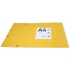 Cartella elastico 3 lembi Scotten Manila cartone 400g DIN A4 giallo