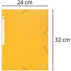 Cartella elastico 3 lembi Scotten Manila cartone 400g DIN A4 giallo