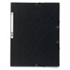 Cartella A4+ mE Manila 400g nera con 3 lembi