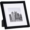 Cornice in plastica 20x20 cm METALLICA - nero