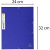 Cartella da collezione con 3 lembi per sempre A4