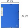 Cartella da collezione con 3 lembi Forever A4 blu
