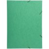 Cartella con elastico e 3 lembi Cartone Manila 600g Nature Future, per formato din a3 Verde