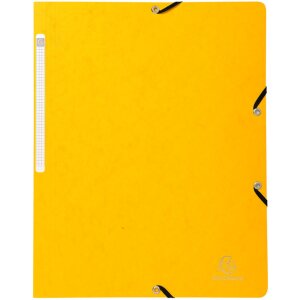 Cartella angolare gialla per formato A4