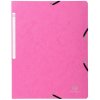 Cartella angolare in cartone Manila 400g Nature Future, per formato DIN A4 Fucsia
