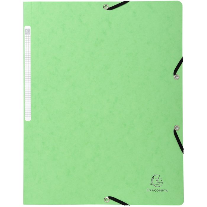 Cartella angolare verde chiaro per formato A4