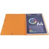 Raccoglitore angolare in cartone Manila 400g Nature Future, per formato DIN A4 Arancione