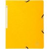 Raccoglitore angolare in cartone Manila 355g Nature Future, per formato DIN A4 Giallo
