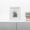 cornice 20x30 cm in plastica METALLICA - bianco