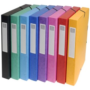 Scatola darchivio Exabox 25mm Nature Future DIN A4 colori assortiti