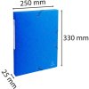 Scatola darchivio Exabox dorso 25 mm con etichetta Manila cartone 600g Nature Future, DIN A4 Blu