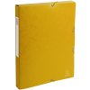 Scatola darchivio Exabox dorso 25mm con etichetta in cartone Manila 600g Nature Future, DIN A4 Giallo