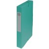 Archivio Scatola Exabox Spine 40mm Etichetta Manila Cartone Natura Futuro DIN A4 Verde