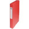 Scatola darchivio Exabox dorso 40mm etichetta Manila cartone Nature Future DIN A4 rosso