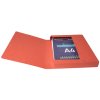 Scatola darchivio Exabox dorso 40mm etichetta Manila cartone Nature Future DIN A4 rosso