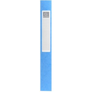 Archivio Scatola Exabox Spine 40mm Etichetta Manila Cartone Natura Futuro DIN A4 Turchese