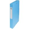 Archivio Scatola Exabox Spine 40mm Etichetta Manila Cartone Natura Futuro DIN A4 Turchese