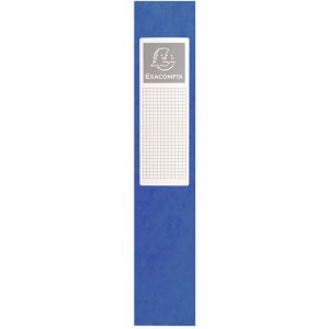 Scatola darchivio Exabox dorso 60 mm con etichetta in cartone Manila Nature Future, DIN A4 Blu