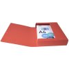 Scatola darchivio Exabox dorso 60 mm con etichetta in cartone Manila Nature Future, DIN A4 rosso