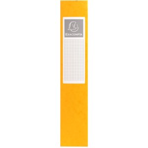 Scatola darchivio Exabox dorso 60 mm con etichetta Manila cartone Nature Future, DIN A4 Giallo