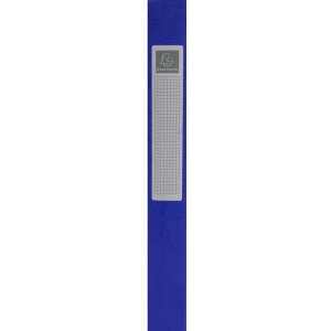 Scatola darchivio Exabox dorso 40 mm con etichetta in cartone Manila Scotten Nature Future, DIN A4 Blu