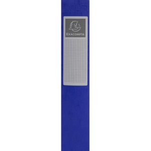 Scatola darchivio Exabox dorso 60mm con etichetta Manila cartone Scotten Nature Future, DIN A4 Blu