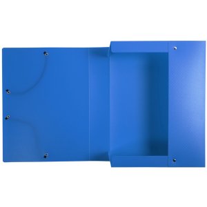 Scatola darchivio Exabox in PP con etichetta 700µ dorso 60mm opaco, DIN A4 blu