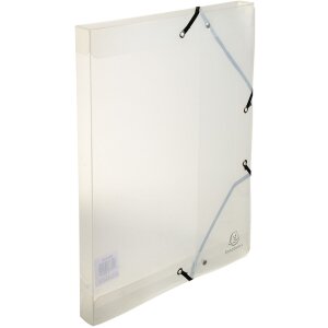 Scatola archivio dorso 25mm in pp 700µ Crystal, din...