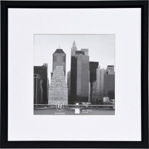 Cornice in plastica METALLICA 30x30 cm - nero