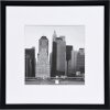 Cornice in plastica METALLICA 30x30 cm - nero