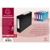 Scatola darchivio con bottone a pressione in PP 700µ dorso 60mm opaco, DIN A4 nero