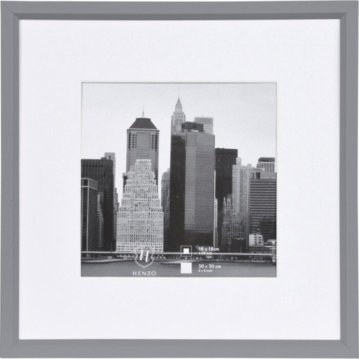 METALLICA 30x30 cm cornice in plastica - argento