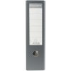 Cartella Standard nuvola marmorizzata, con 2 anelli, dorso 80 mm, per formato DIN A3 orizzontale Grigio
