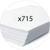 Cartella Standard nuvola marmorizzata, con 2 anelli, dorso 80 mm, per formato DIN A3 orizzontale Grigio